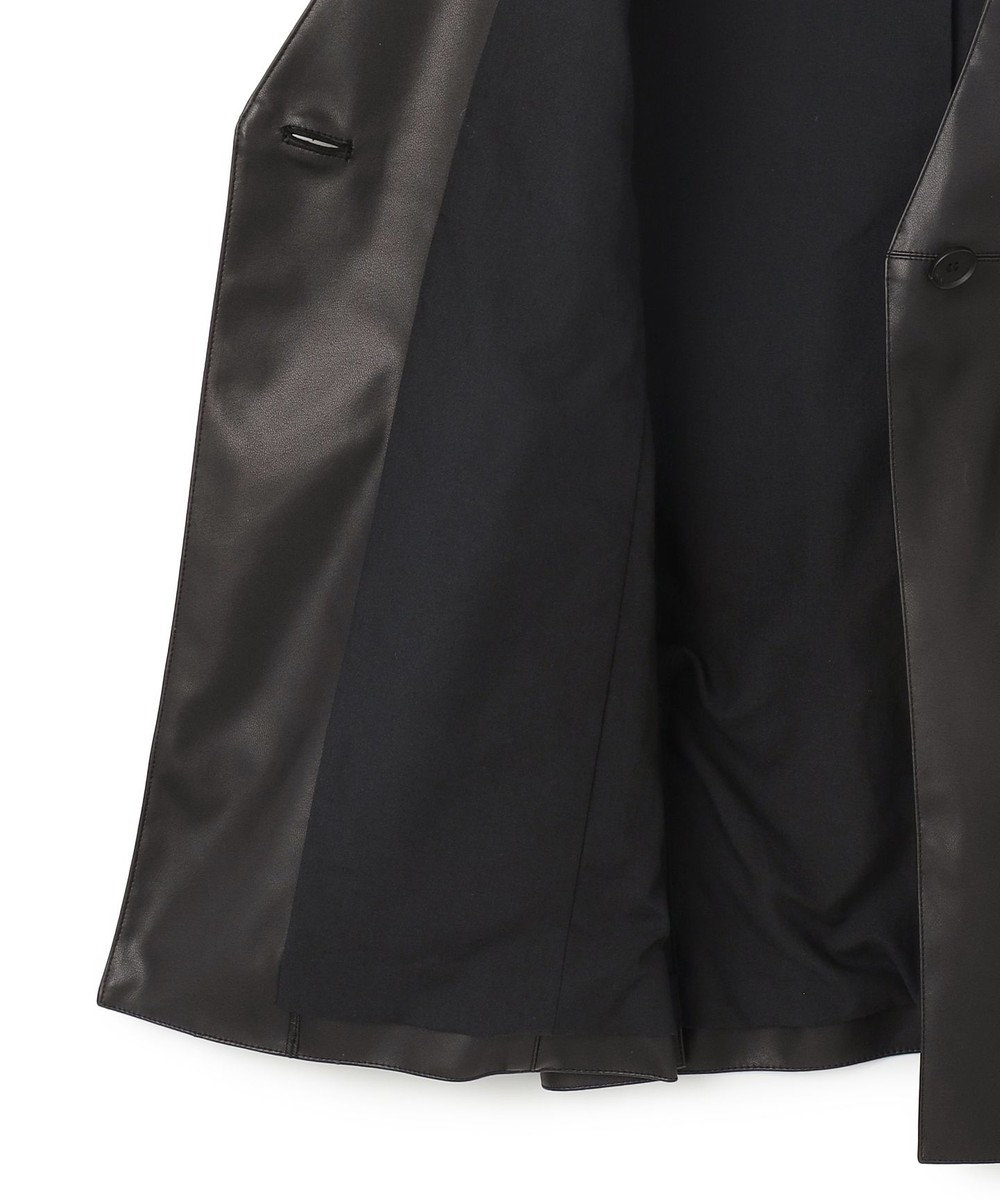 ICB フェイクレザー ベスト 