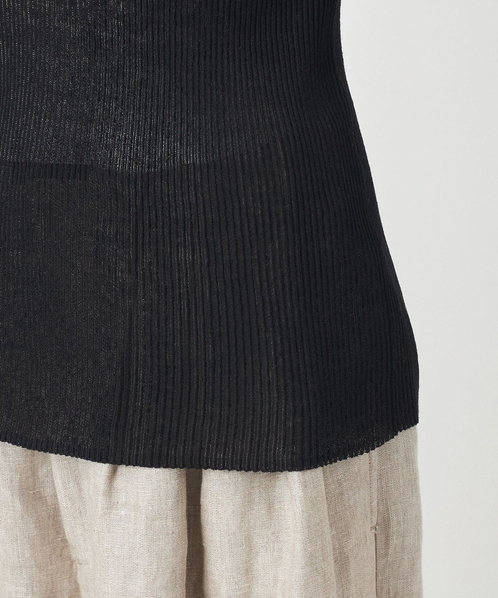 23区 S 【GOLD LABEL】コットンリネンシアー ニット 