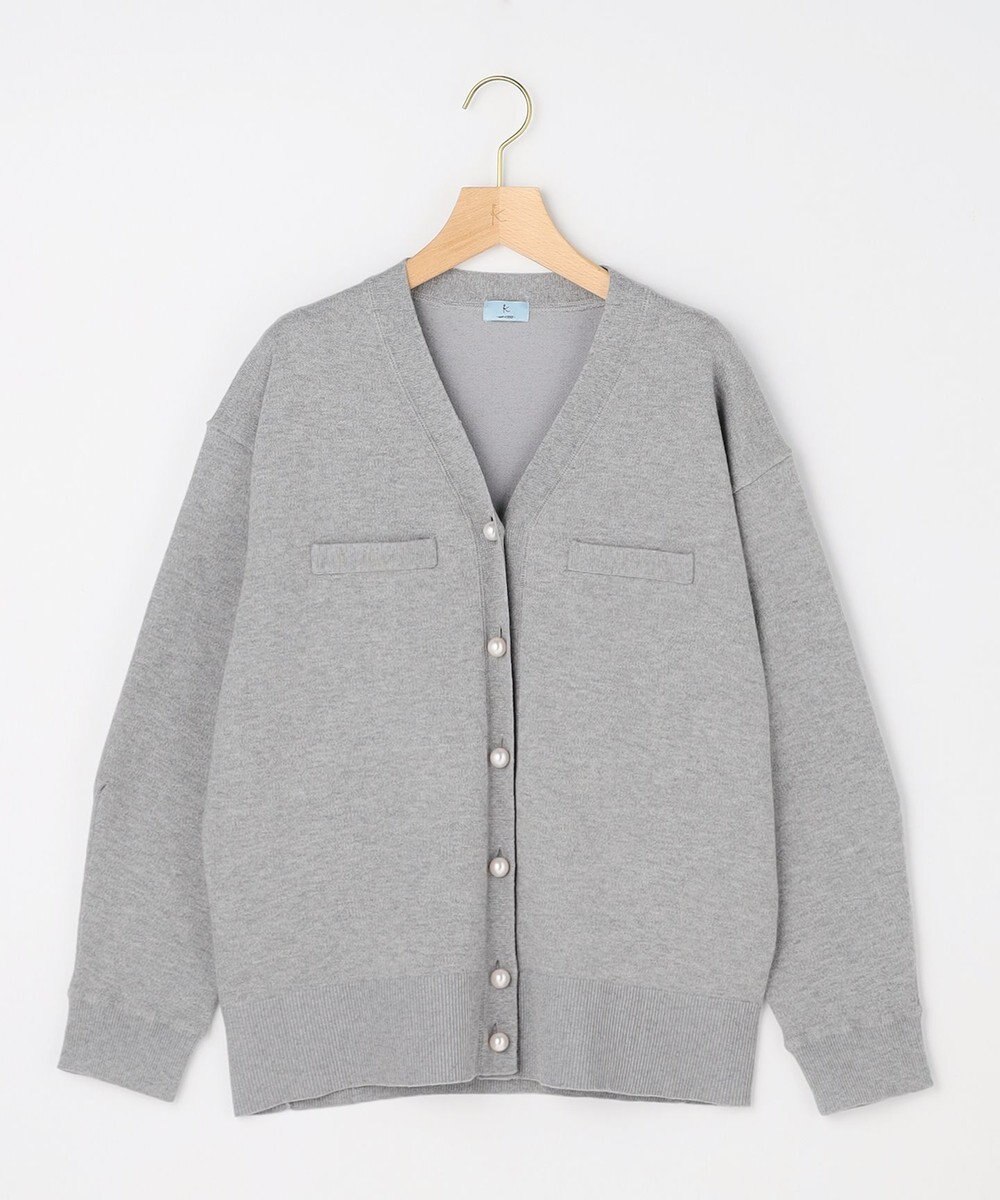 組曲 L 【先行予約】スウェットニット カーディガン 