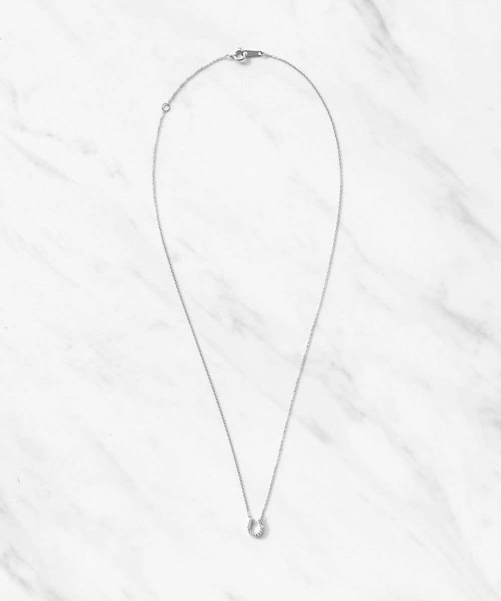 TOCCA 【WEB限定】DIAMOND HORSESHOE K10WG NECKLACE K10ホワイトゴールド ダイヤモンド ネックレス 