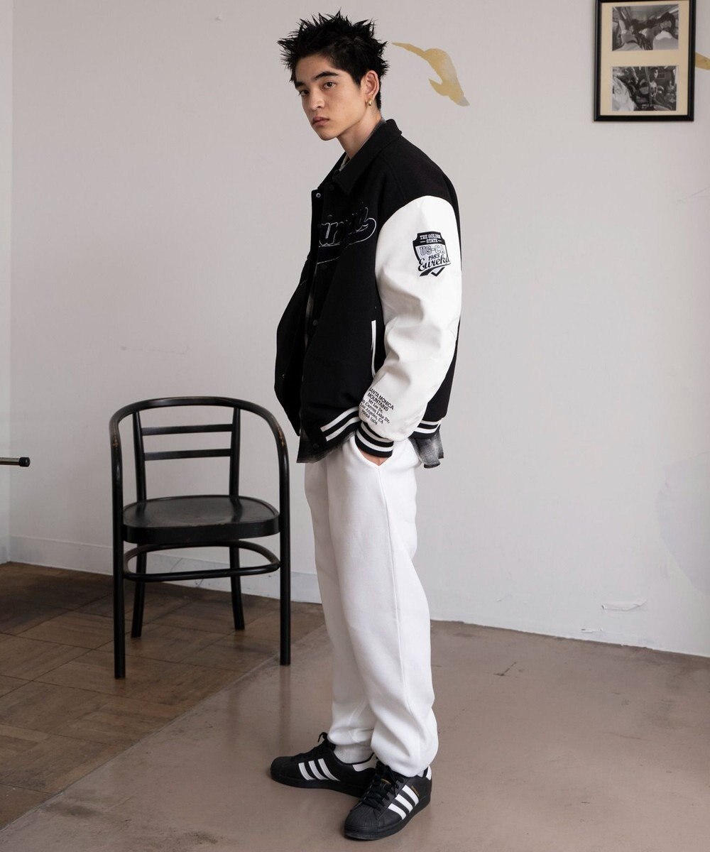 WEGO 【ユニセックス着用ITEM/ウエストゴム】スウェットパンツ 