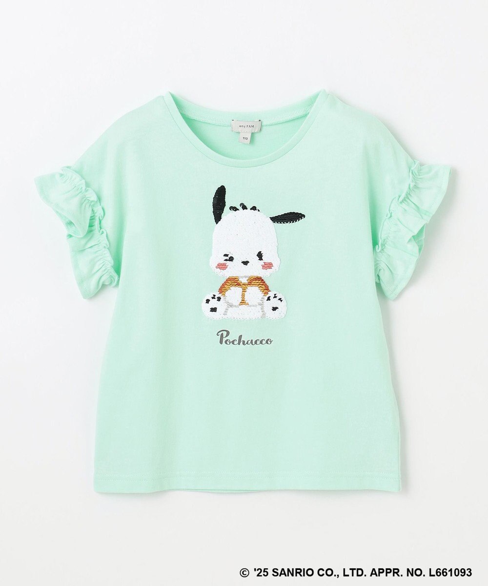 ANY KIDS 【any FAM ×サンリオキャラクターズ】ミラクルスパンコール Tシャツ 