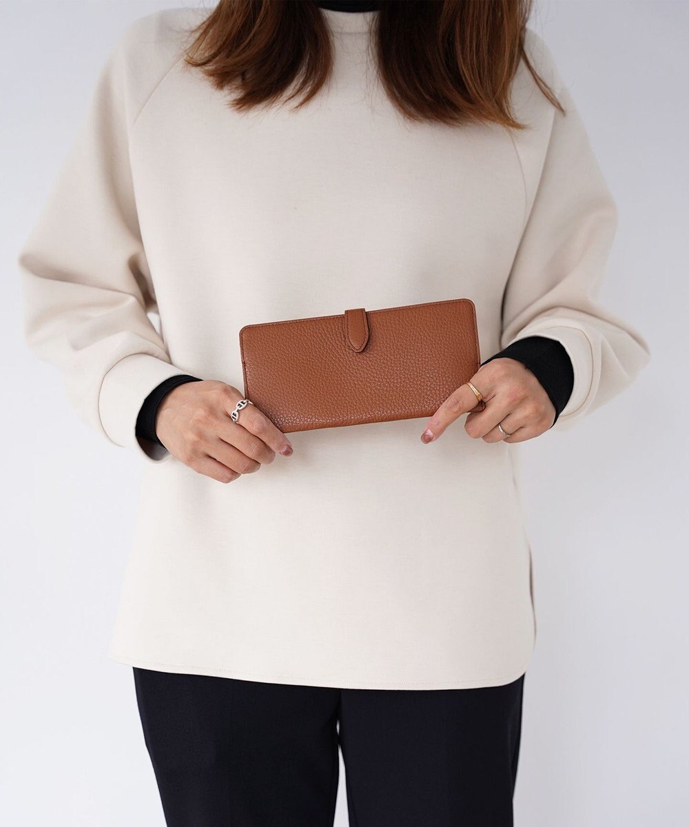 Atelier nuu 日本製 薄マチ本革 lim スマートロングウォレット 