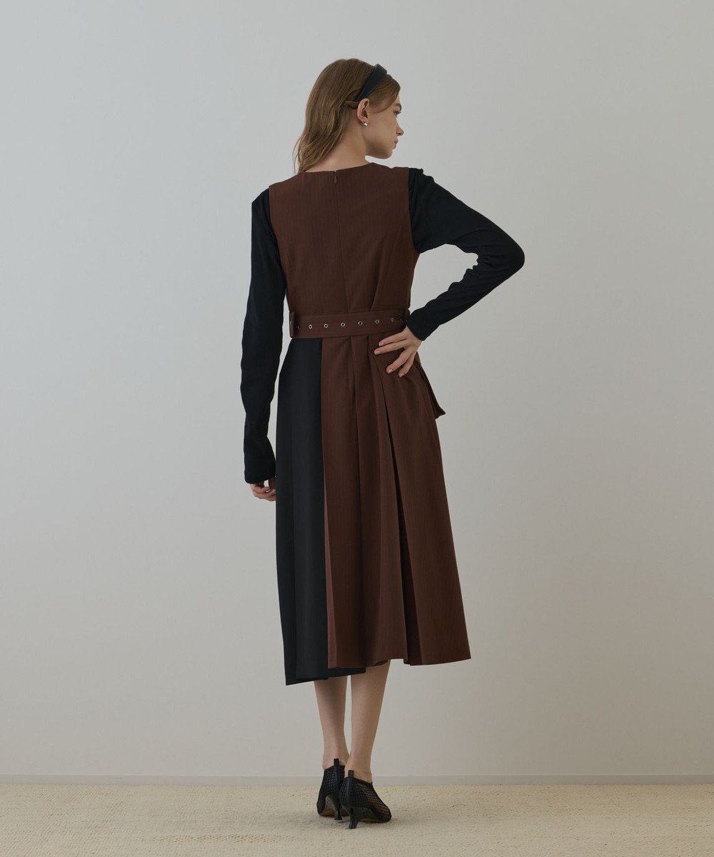 GRACE CONTINENTAL プリーツジャンパースカート 