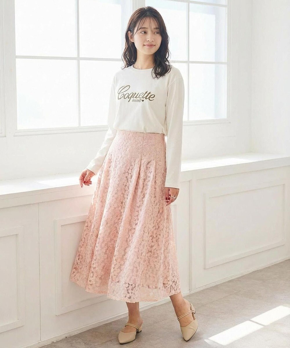 Feroux レタード カットソー 