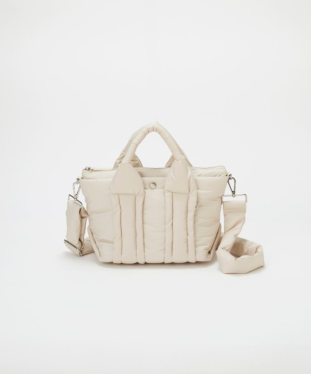 TOPKAPI 【Breath TOPKAPI】パフィング 2way ミニ トートバッグ チャーム付き 