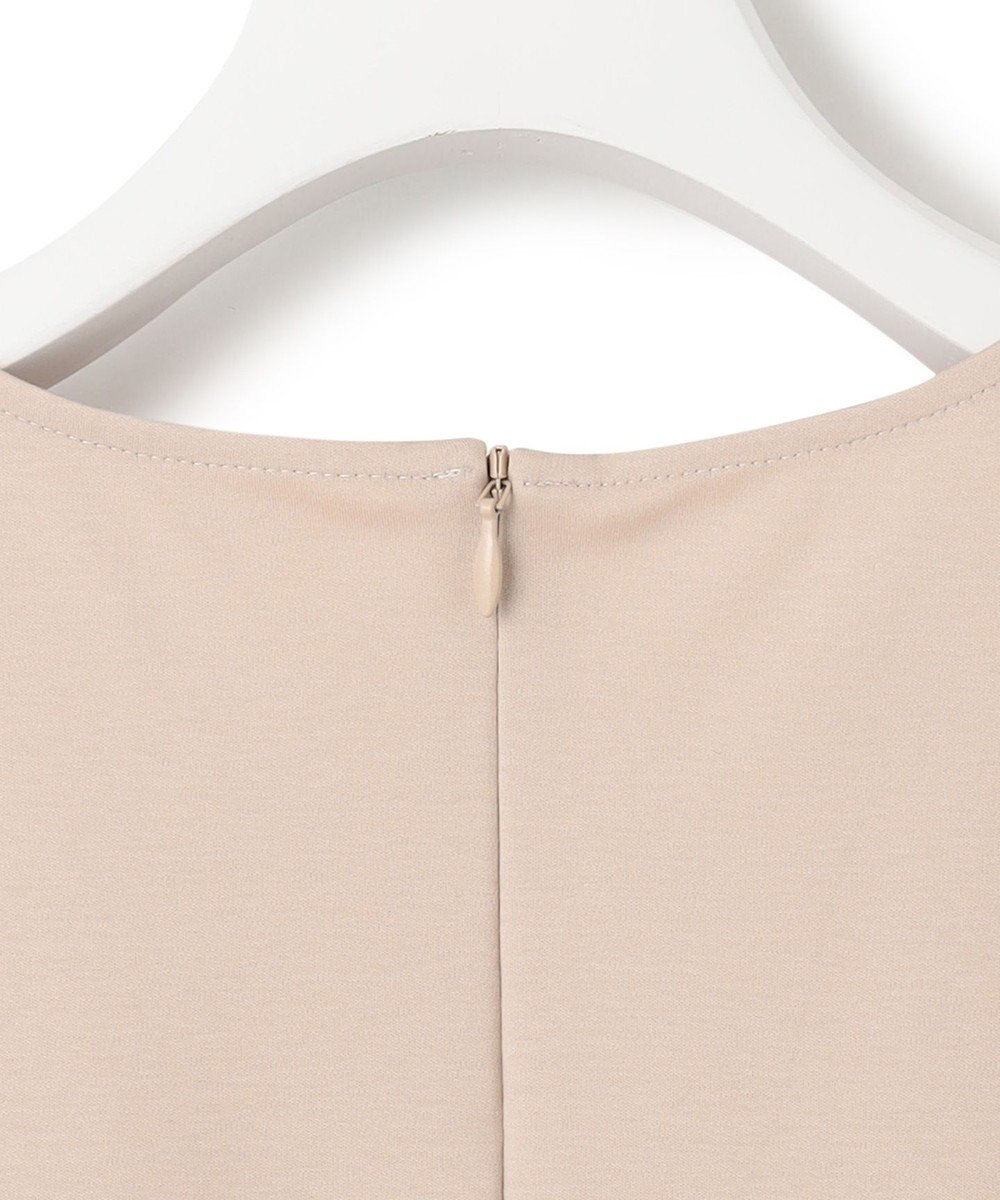 23区 S シアーフリルジャージー ペプラム カットソー 