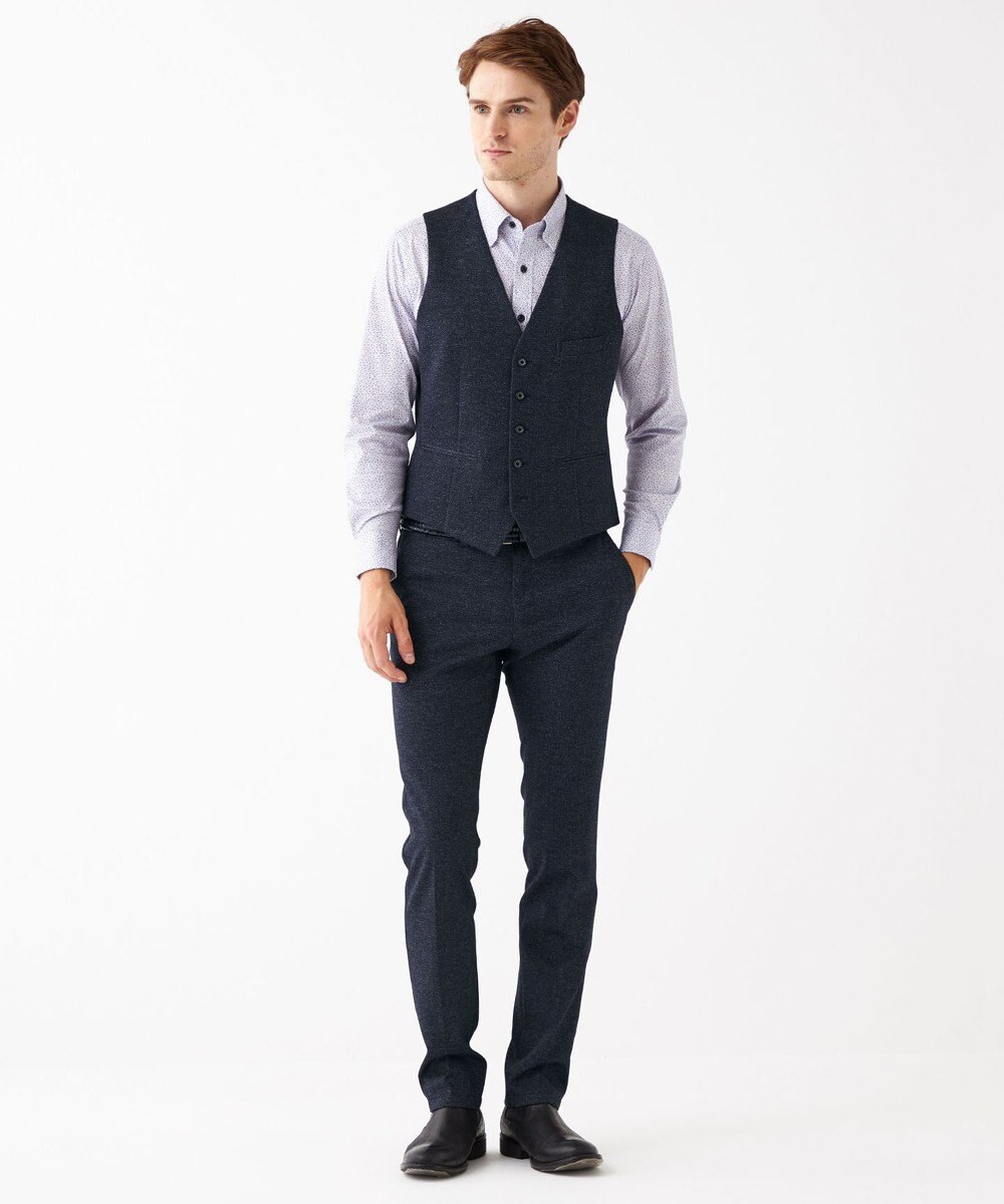 JOSEPH ABBOUD 【キングサイズ】ツィーディジャージー ベスト 