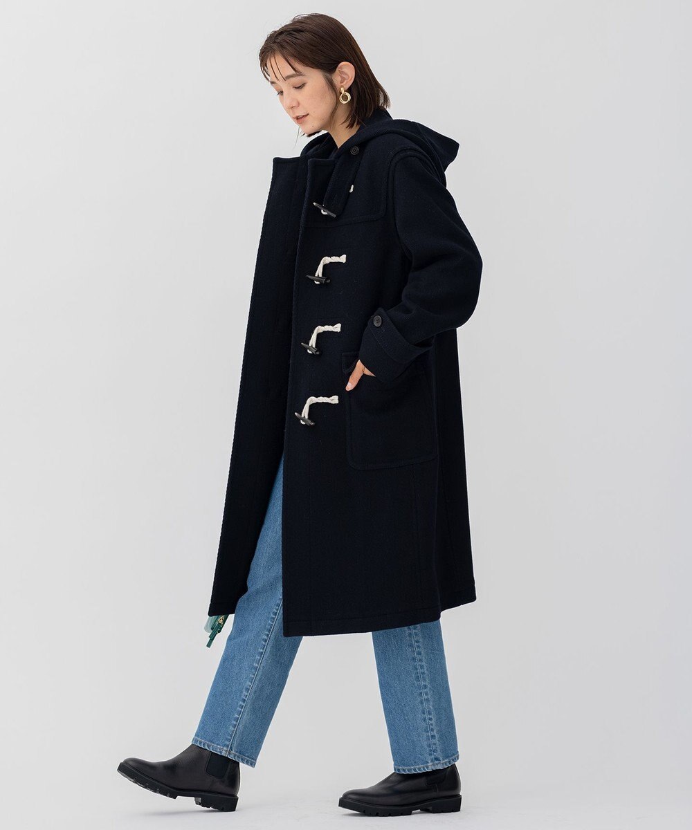 23区 ヘリンボーン ダッフルコート 