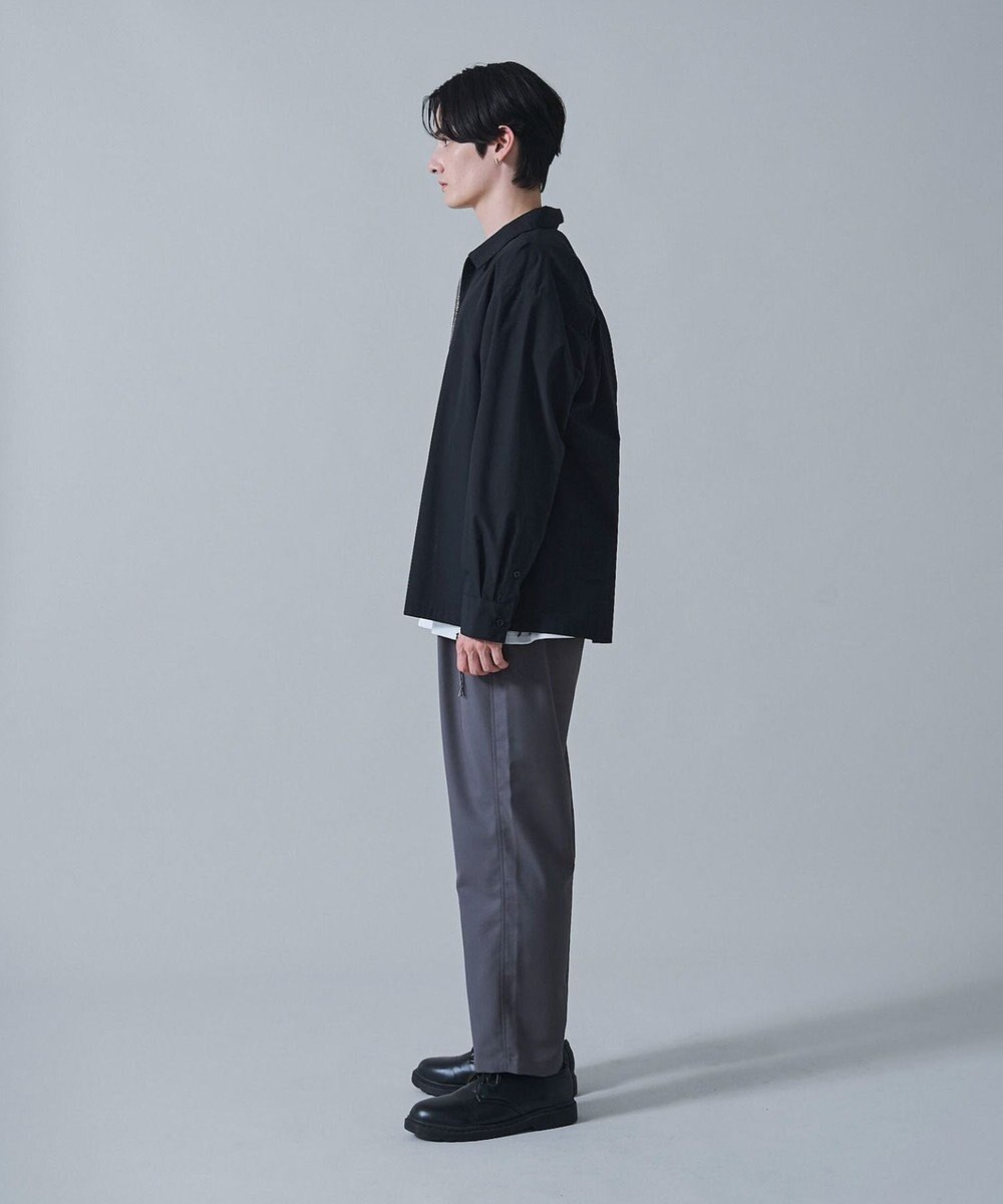 WEGO ベルト付きテーパードスラックス 