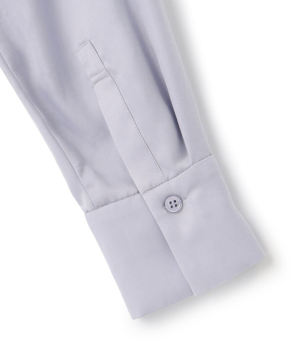 ICB 【洗える】 ルゼブフィブリルサテン シャツ 