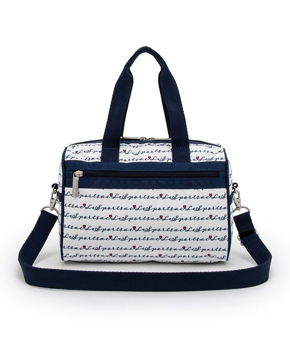 LeSportsac EVERYDAY SM SATCHEL/マリンロゴボーダー 