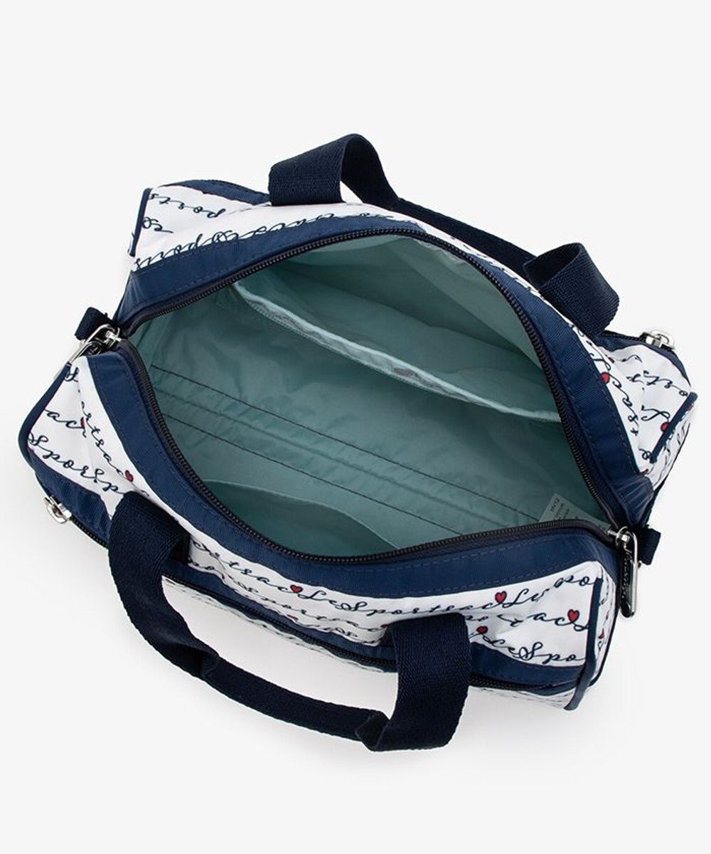 LeSportsac EVERYDAY SM SATCHEL/マリンロゴボーダー 