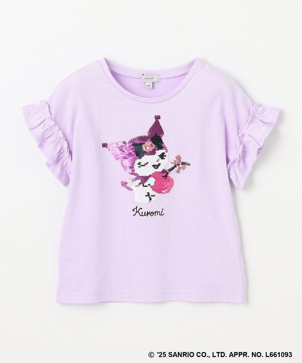 ANY KIDS 【any FAM ×サンリオキャラクターズ】ミラクルスパンコール Tシャツ 
