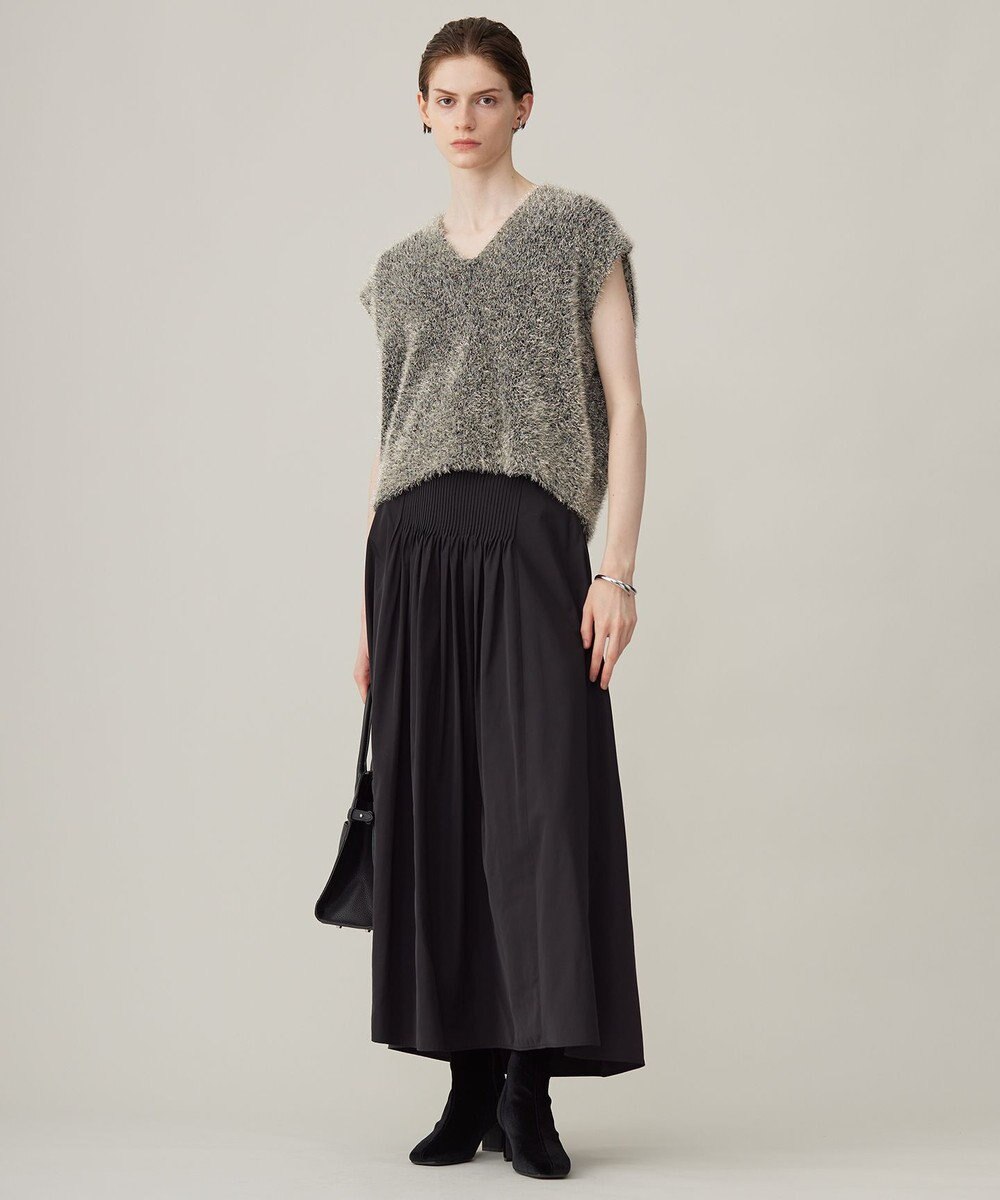 ICB 【洗える】 ルレックスファー ベスト 