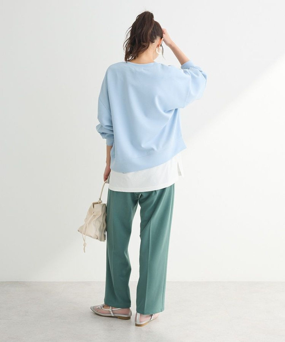 Green Parks ロゴ刺繍ダンボールプルオーバー 