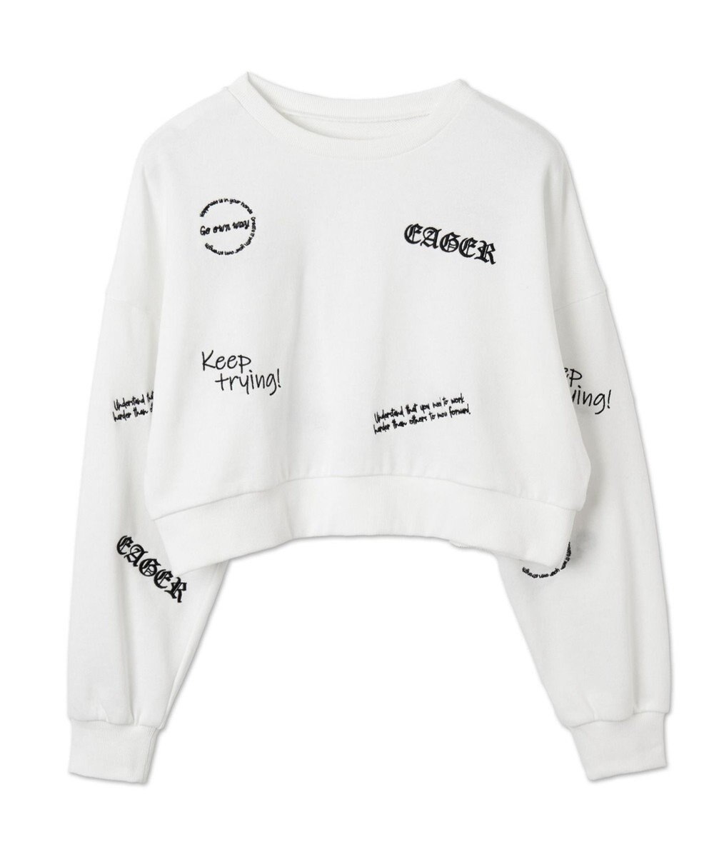 WEGO スクリブルグラフィックスウェット 
