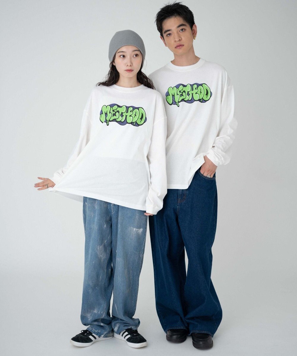 WEGO 【ユニセックス着用ITEM/MLサイズ展開】アソートグラフィックT（LS） 