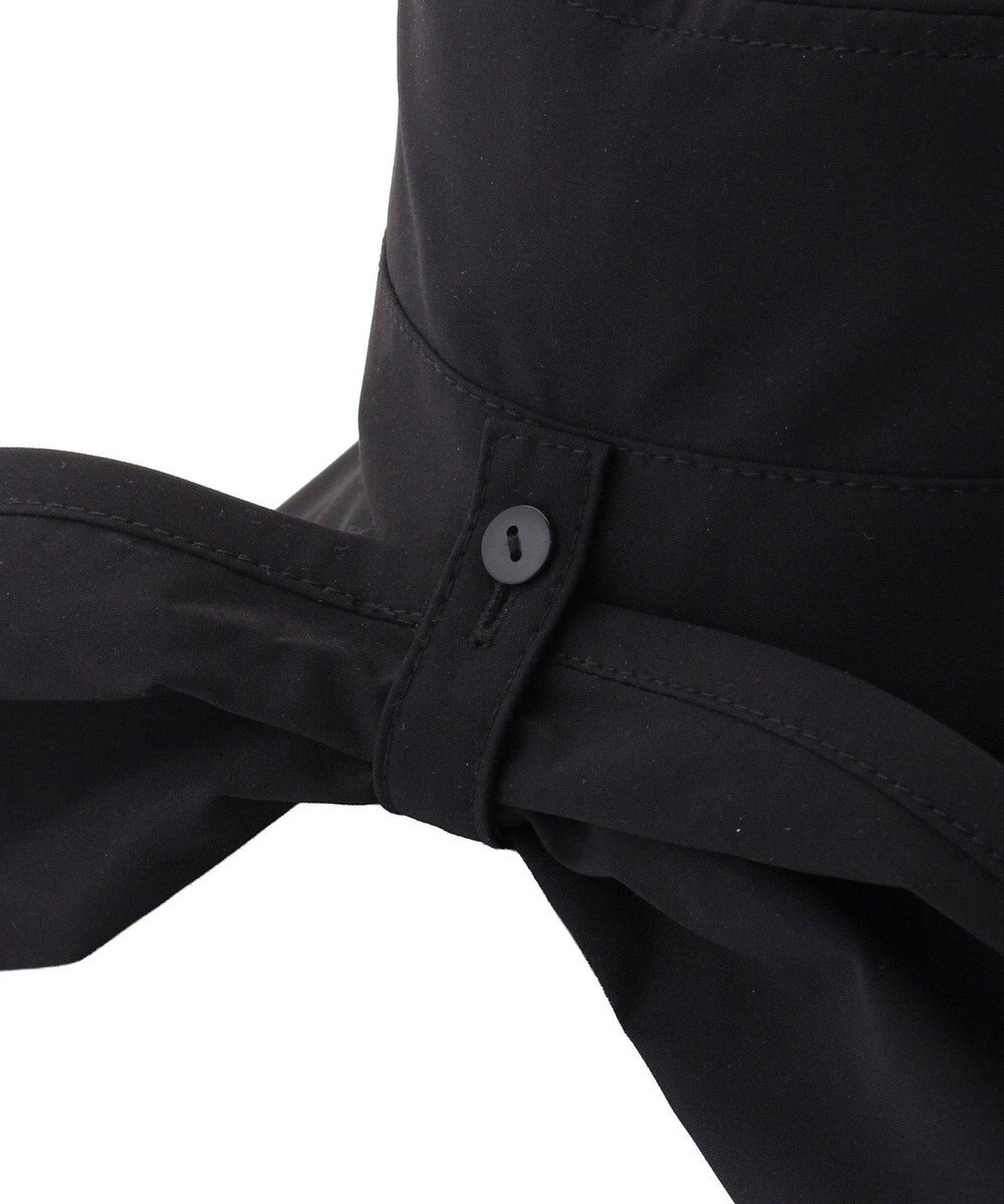 MOONBAT 【遮光100％/遮熱/UVカット】PAUL&JOE ACCESSOIRES(ポール&ジョー）後ろ垂れ 広つばハット 帽子 サイズ調整可能 手洗い可能 