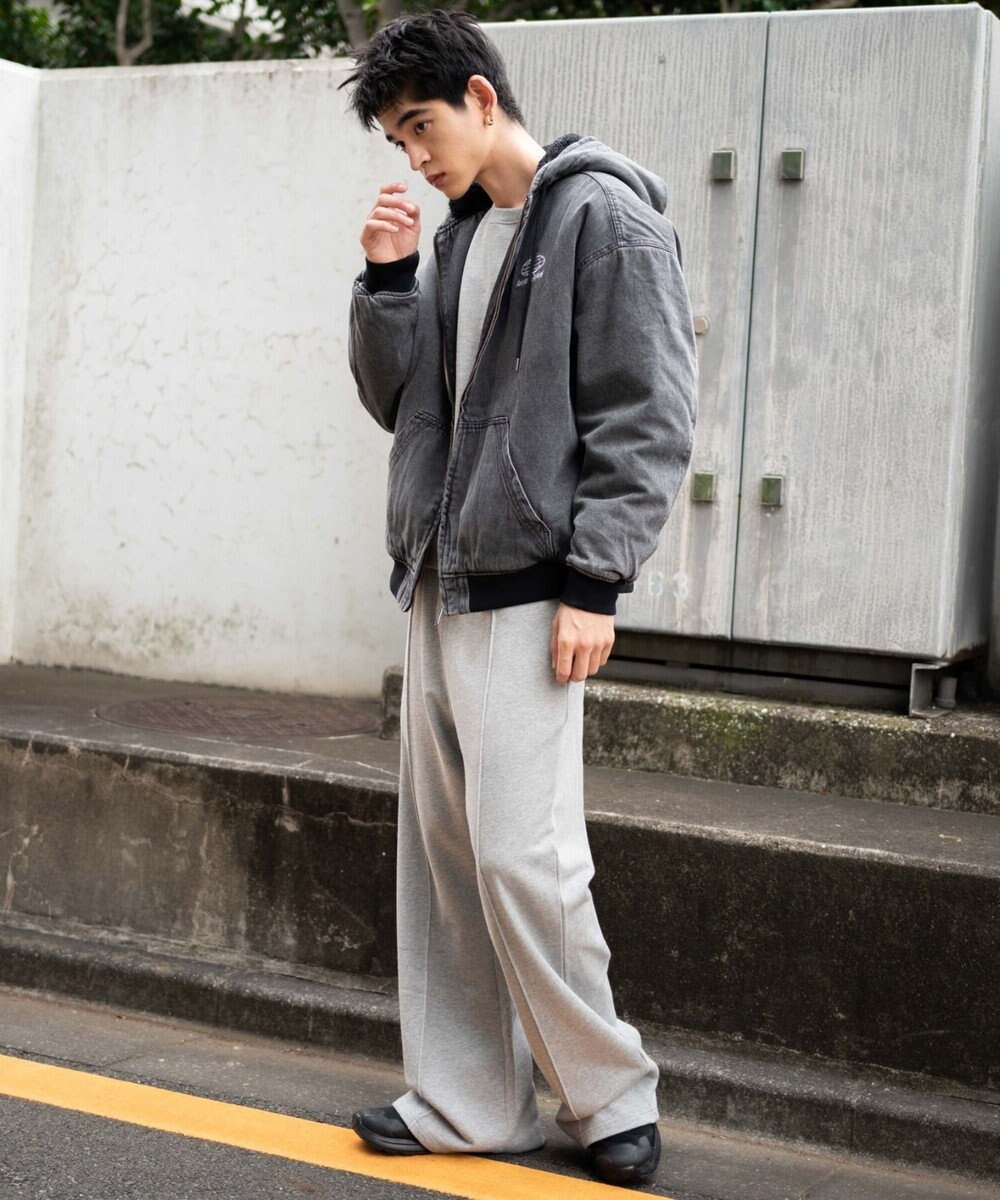 WEGO 【ユニセックス着用ITEM】ワーカーズボアフードブルゾン 