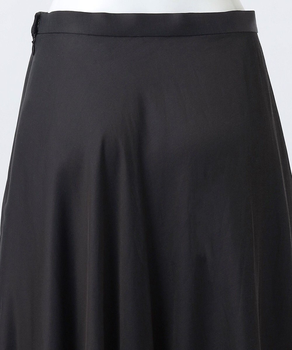 23区 【エステータ】ドレープサテン フレアスカート 