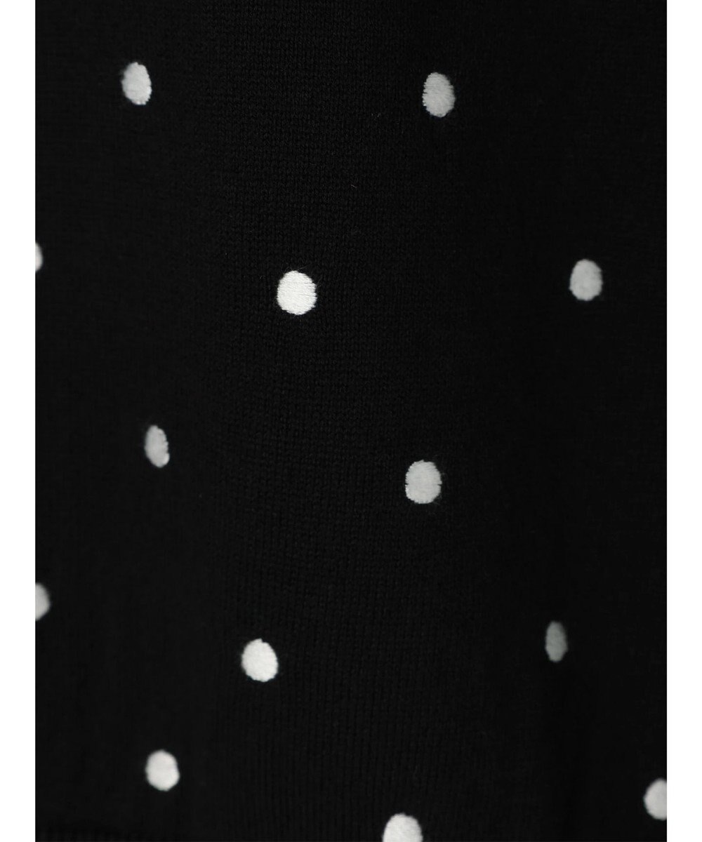 AMERICAN HOLIC Ｄｏｔモックネックニットカーディガン 