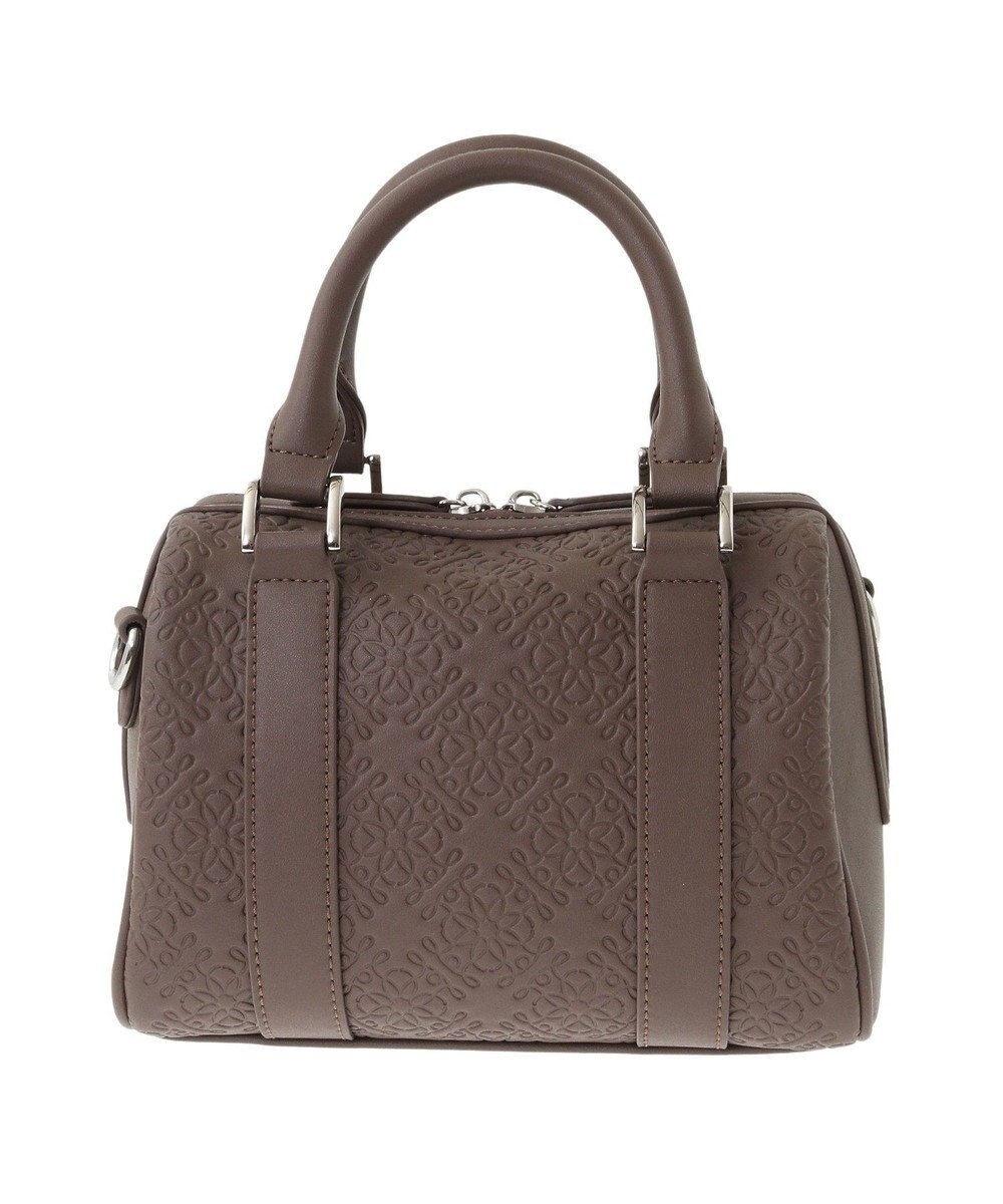 Maison de FLEUR FLEURモノグラムミニボストンバッグ 