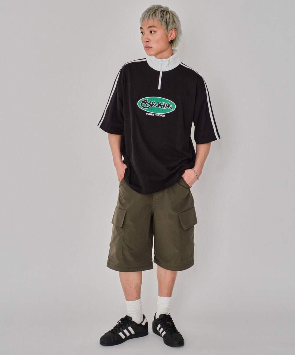 WEGO 【MLサイズ展開】2WAYリップストップカーゴパンツ 