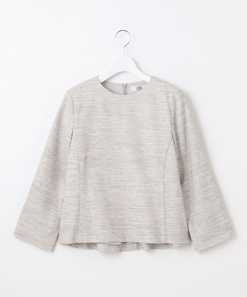 J.PRESS LADIES L ライトツイードストレッチ ブラウス 