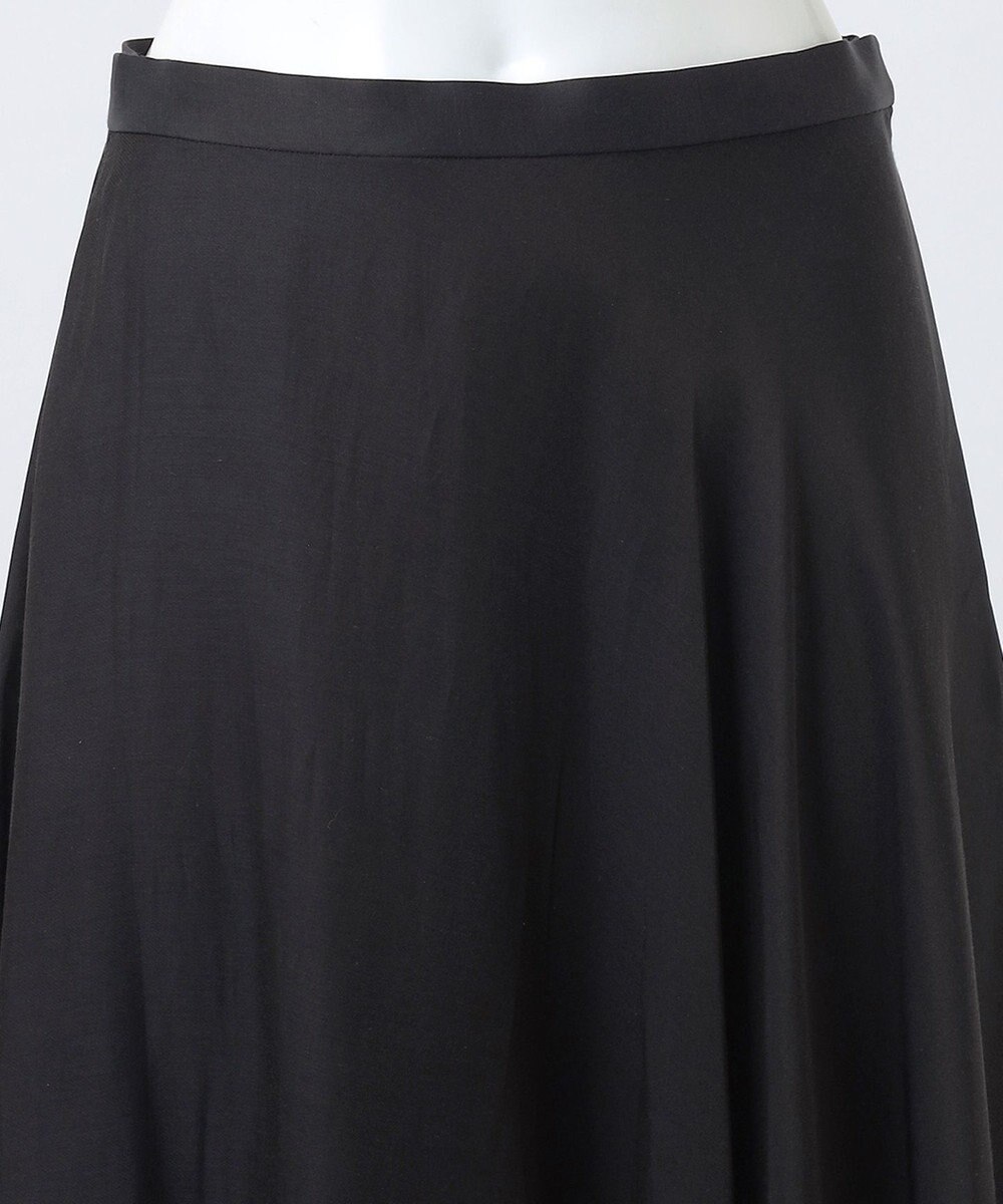 23区 【エステータ】ドレープサテン フレアスカート 
