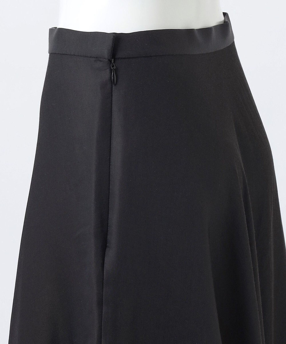23区 【エステータ】ドレープサテン フレアスカート 