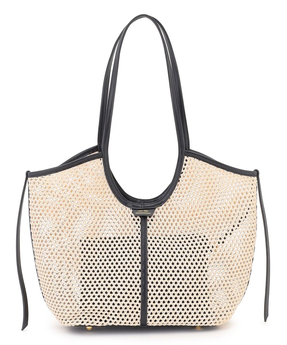 23区 【先行予約】メッシュコンビ ポーチ付き トートバッグ 