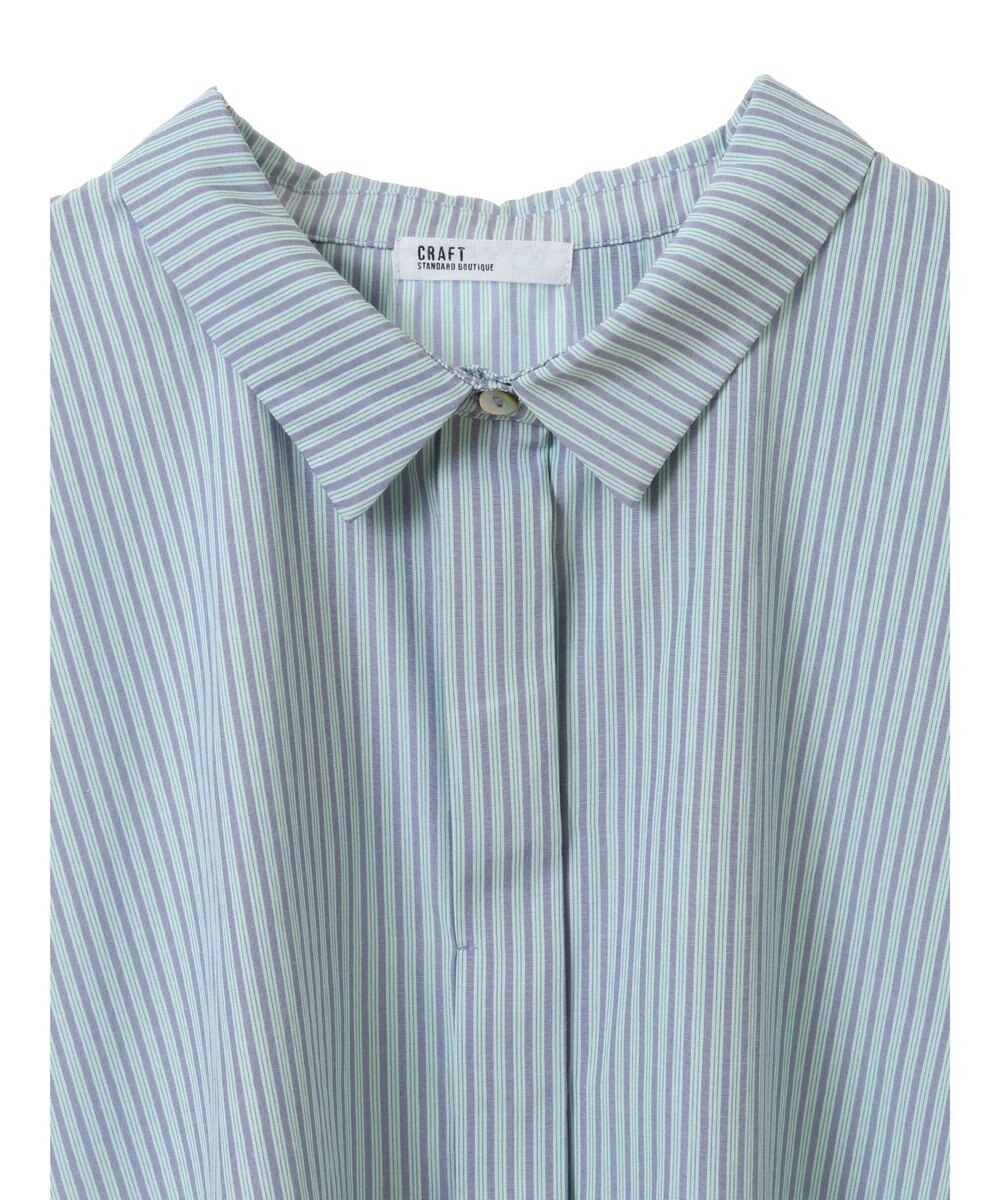 CRAFT STANDARD BOUTIQUE ステンサイドソリッドストライプブラウス① 