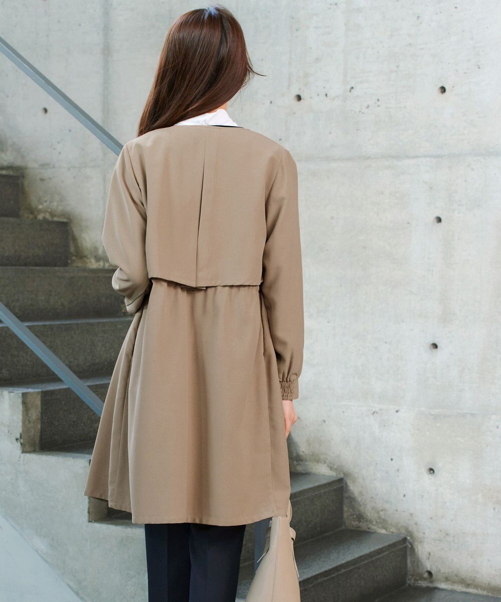 Tiaclasse タックヨーク着流しパフスリ－ブコート 