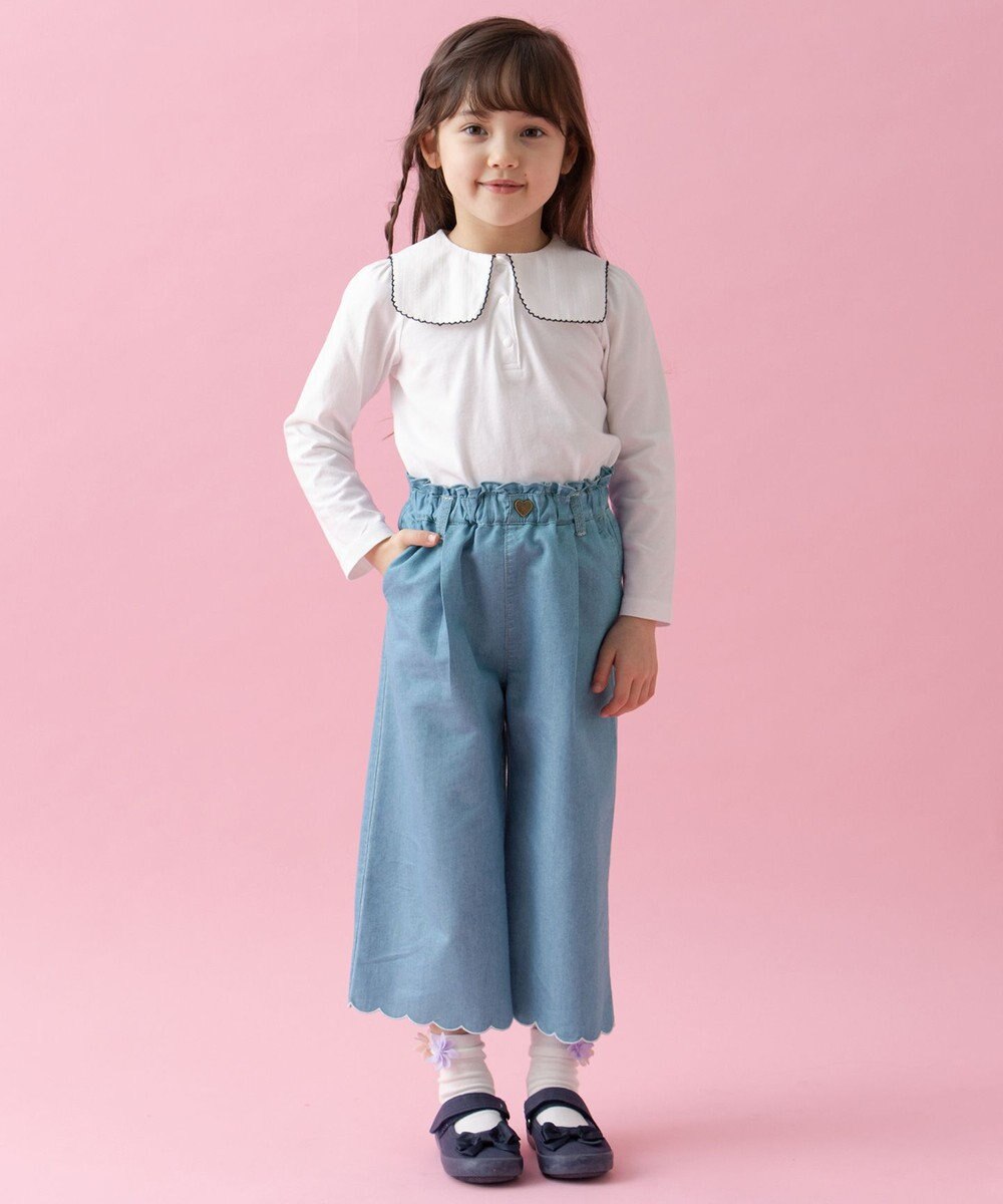 ANY KIDS セーラー襟付き 長袖 トップス 