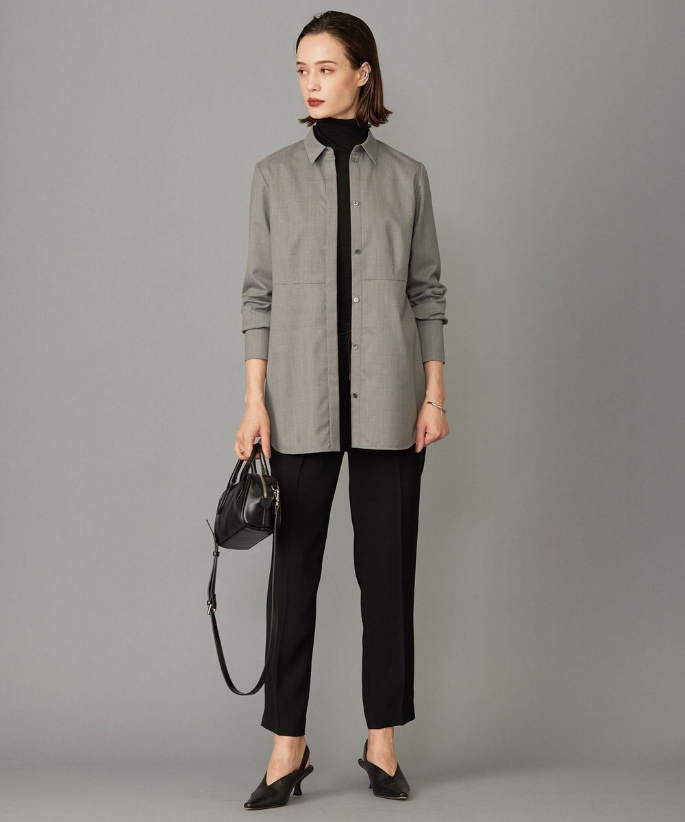 ICB 【洗える】 ライトダブルクロス ドロストパンツ 