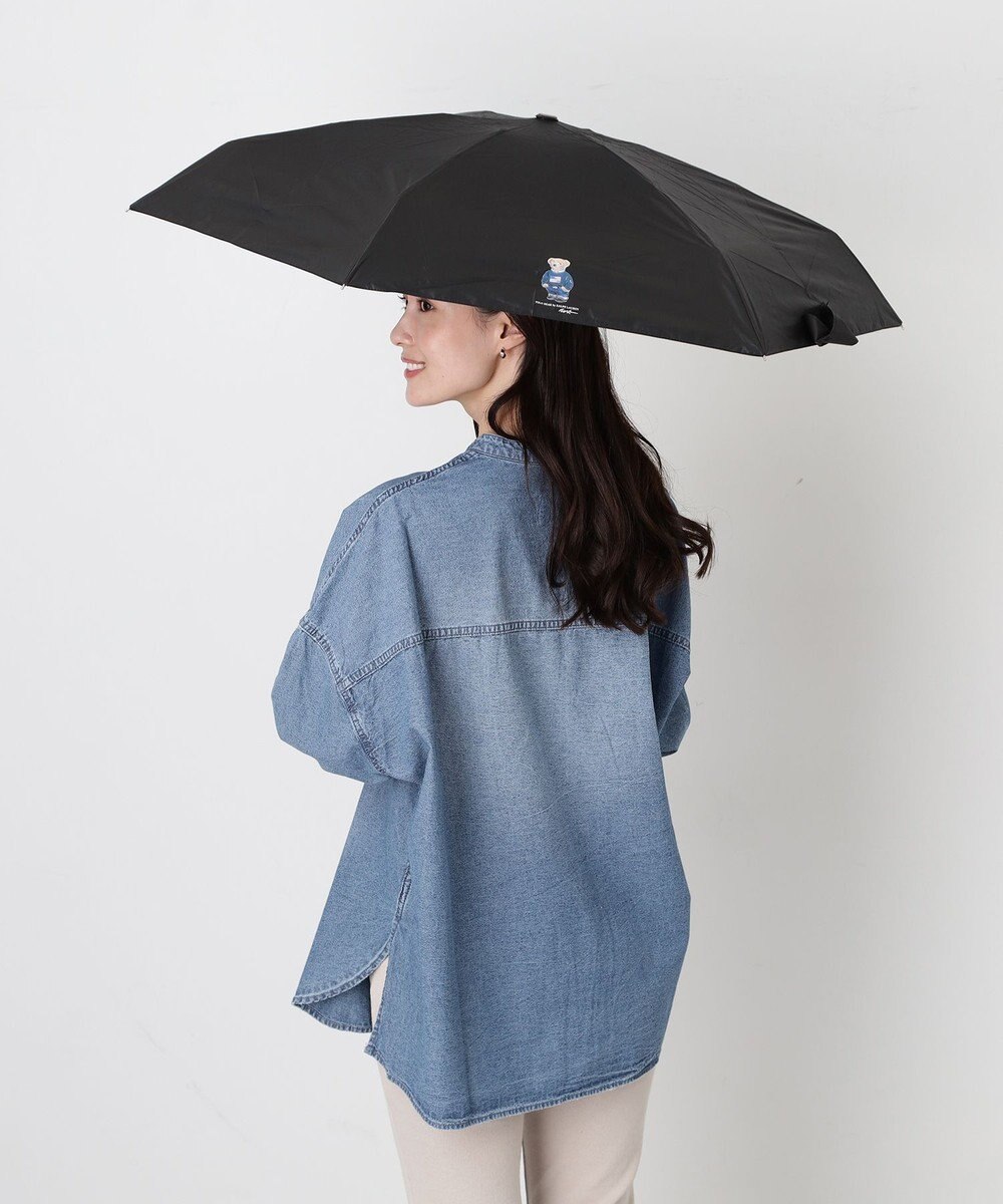 MOONBAT 【WEB限定】POLO RALPH LAUREN(ポロ ラルフローレン) 晴雨兼用日傘 折りたたみ傘 コンパクト ポロベア 一級遮光 遮熱 UV 