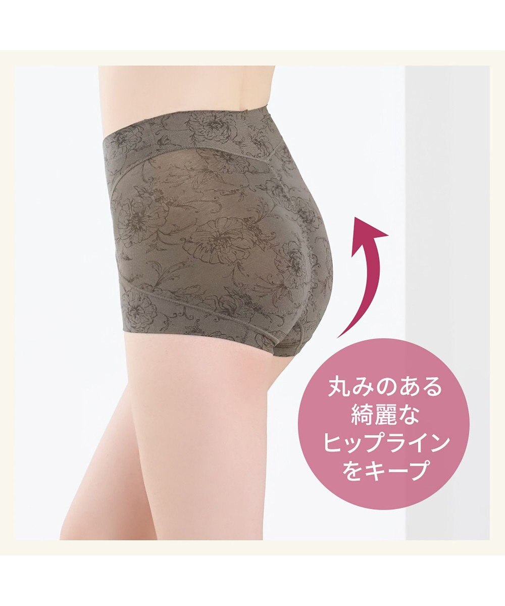 BRADELIS New York 【Yukine inc. 】ゆきねえ365綿混モアらくすっぽりショーツ24 ブラデリス 補正下着 