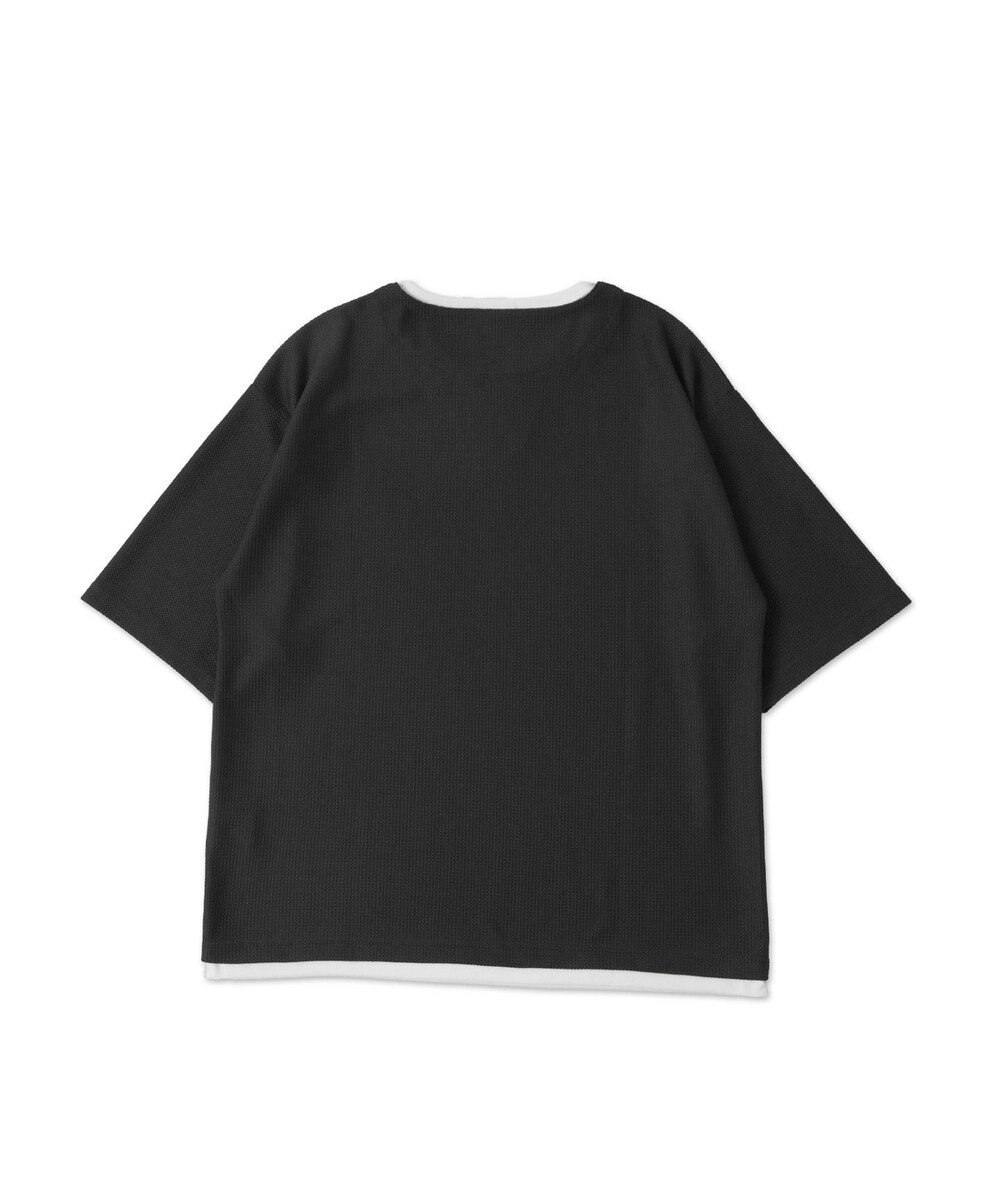 WEGO フェイクレイヤードキーネックT（S） 