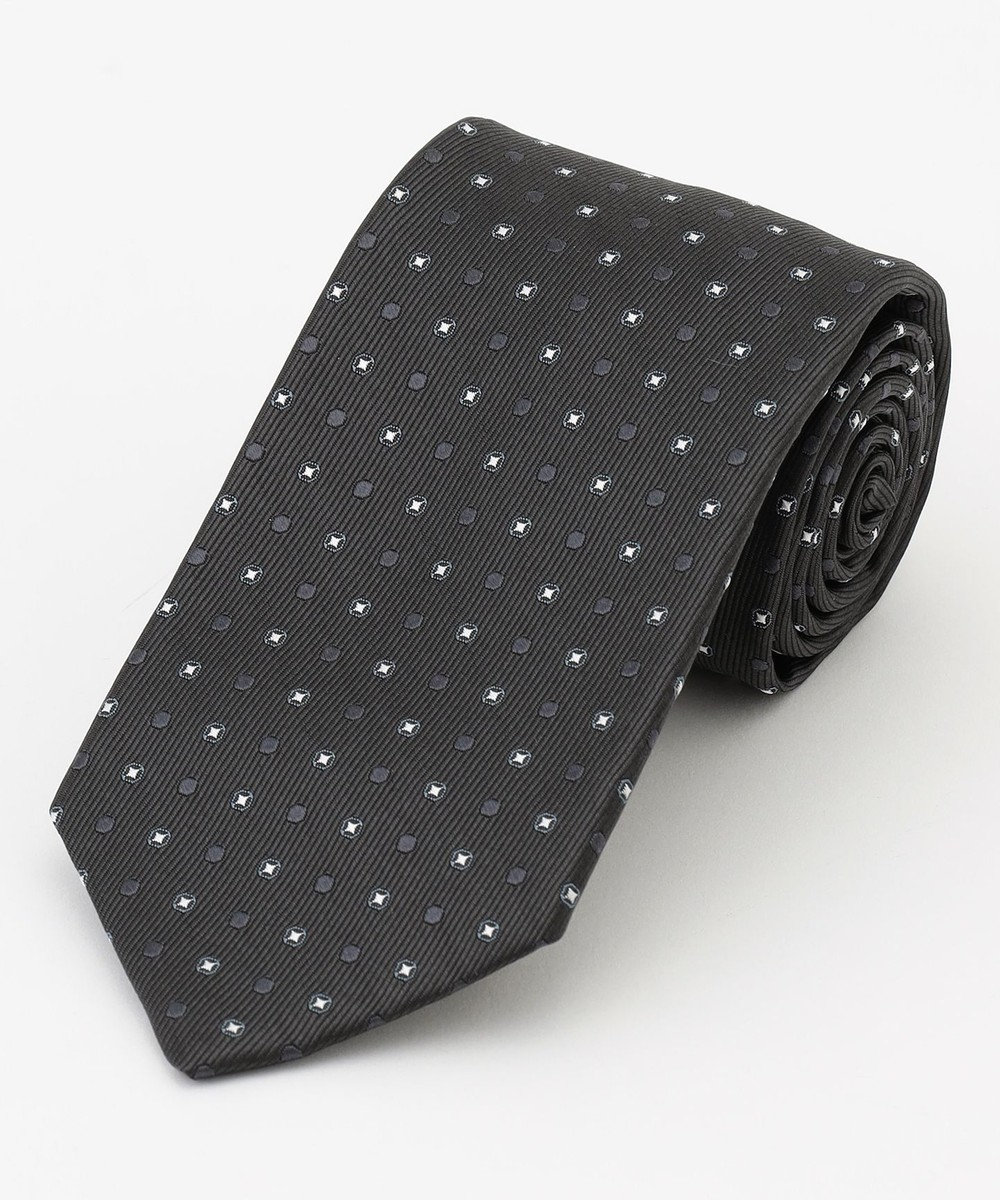 JOSEPH HOMME 【日本製】ドットコンビジャガード　ネクタイ 