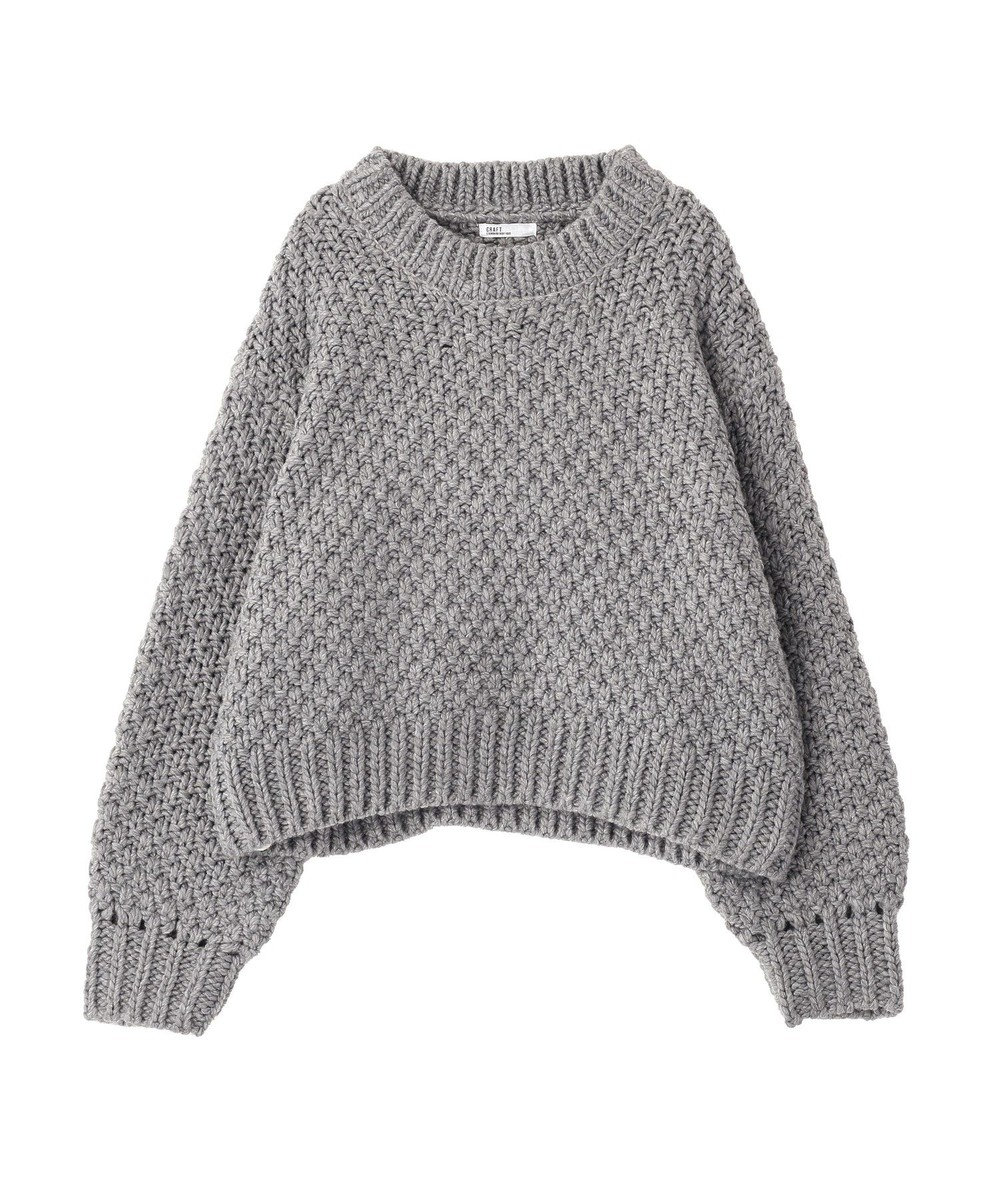 CRAFT STANDARD BOUTIQUE ローゲージカノコニットプルオーバー 