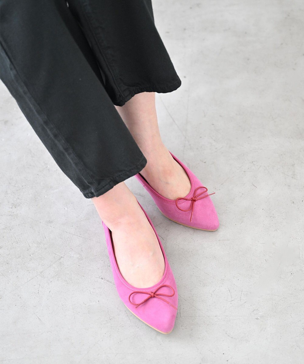 Pointer 日本製 本革大人女子のバレエシューズ 