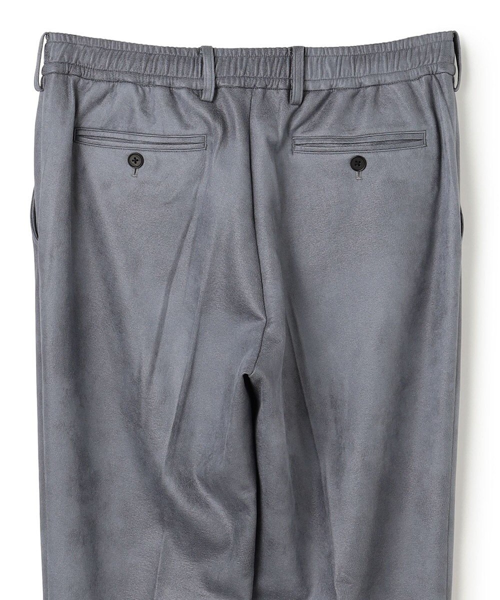 JOSEPH HOMME 新素材【ストレッチ/光沢感】レザーライクジャージードロスト付きテーパードパンツ / PEGG CONVERTIBLE 