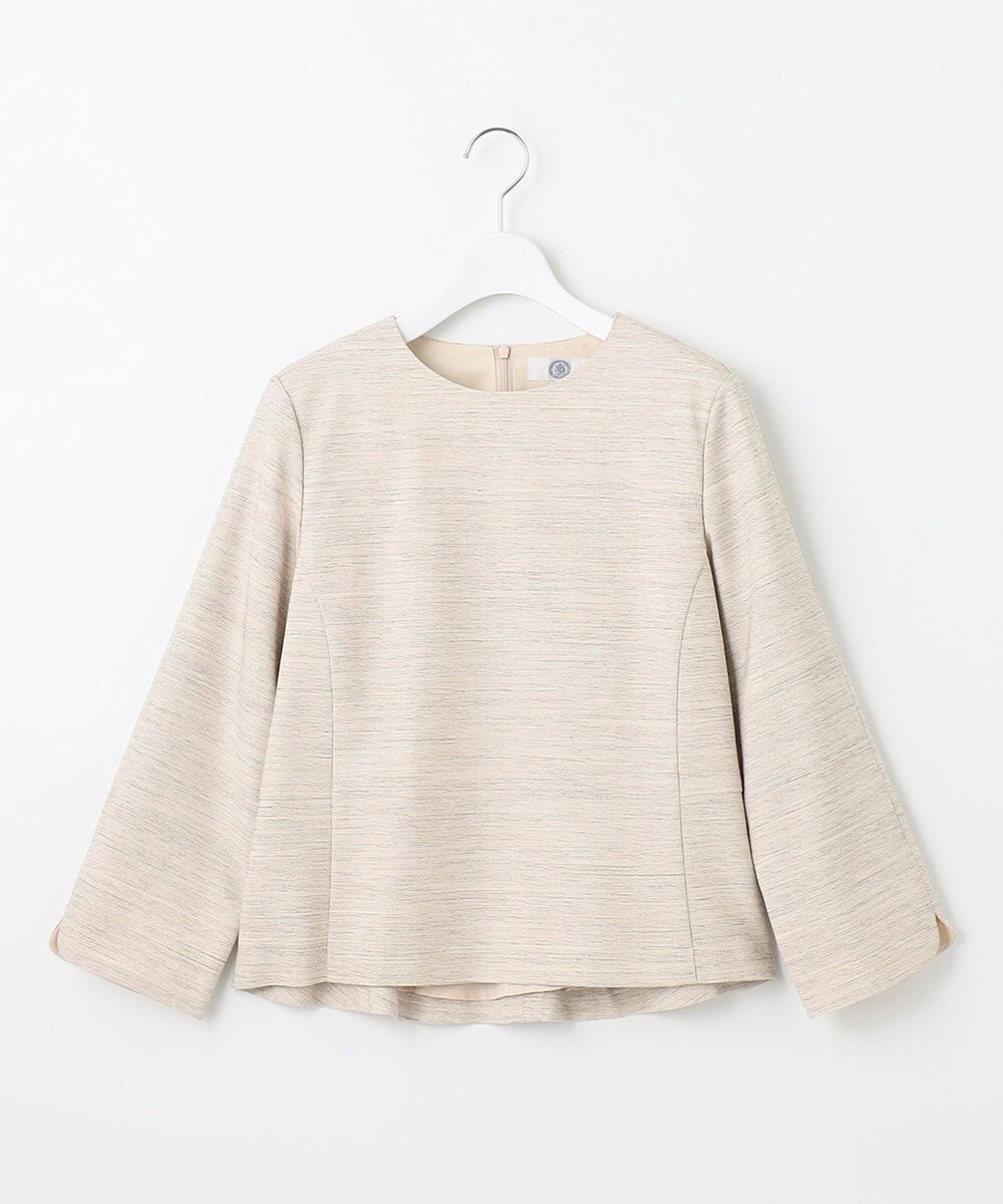 J.PRESS LADIES L ライトツイードストレッチ ブラウス 