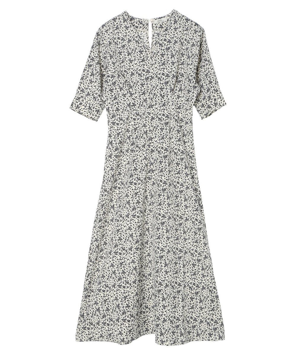 earth music&ecology 小花柄Ｖネックワンピース 