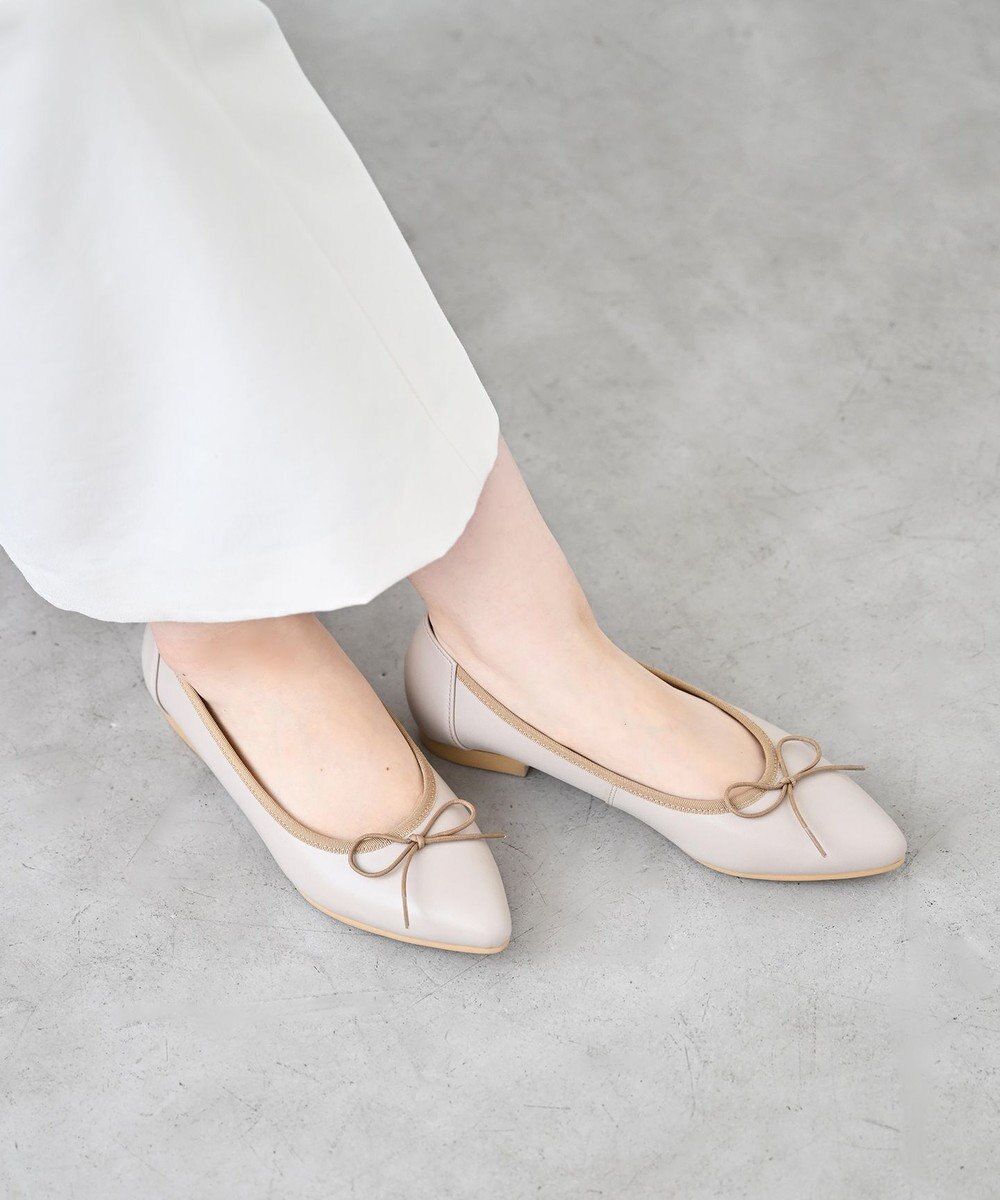 Pointer 日本製 本革大人女子のバレエシューズ 