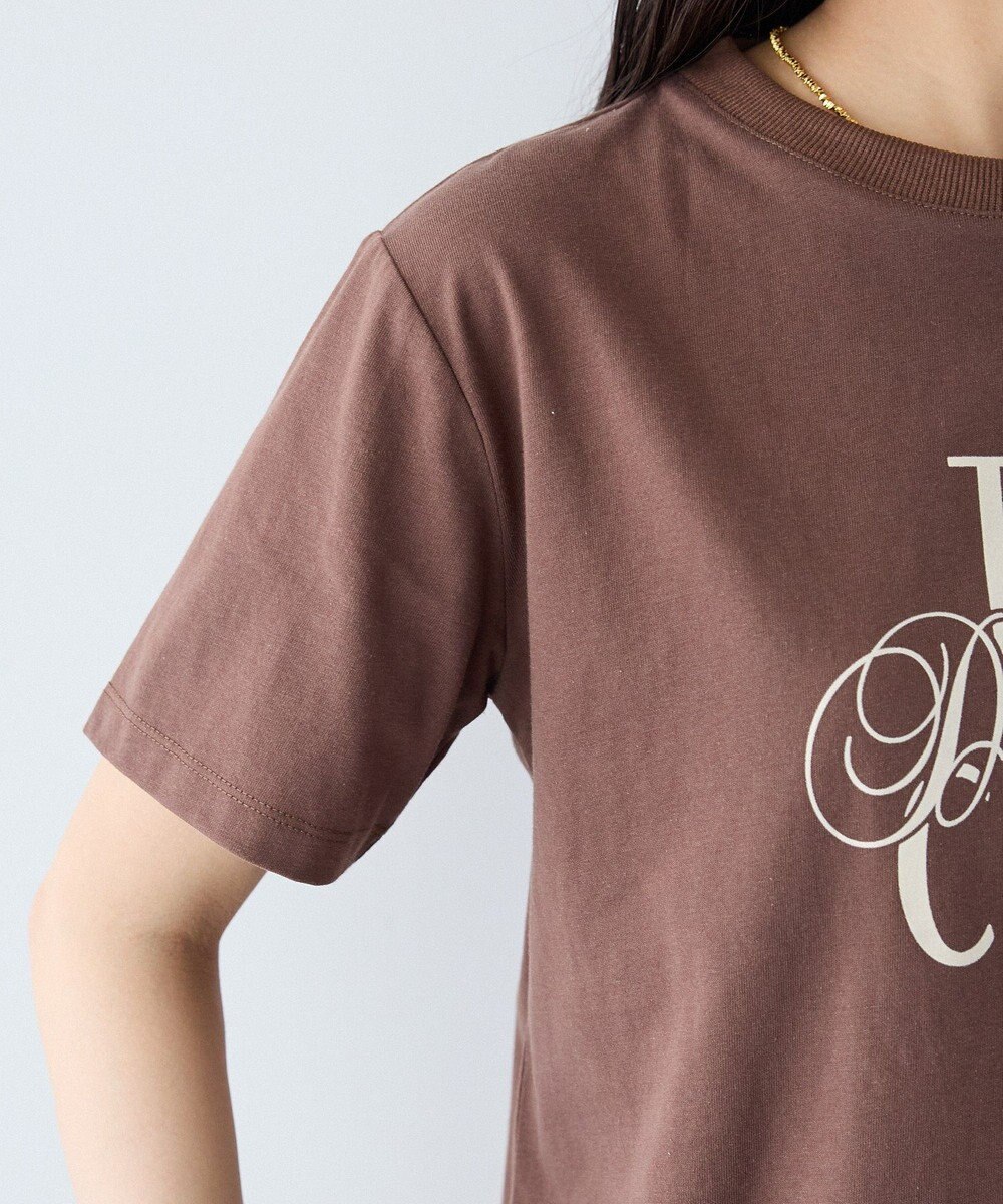 CRAFT STANDARD BOUTIQUE フロッキープリントＴシャツ 