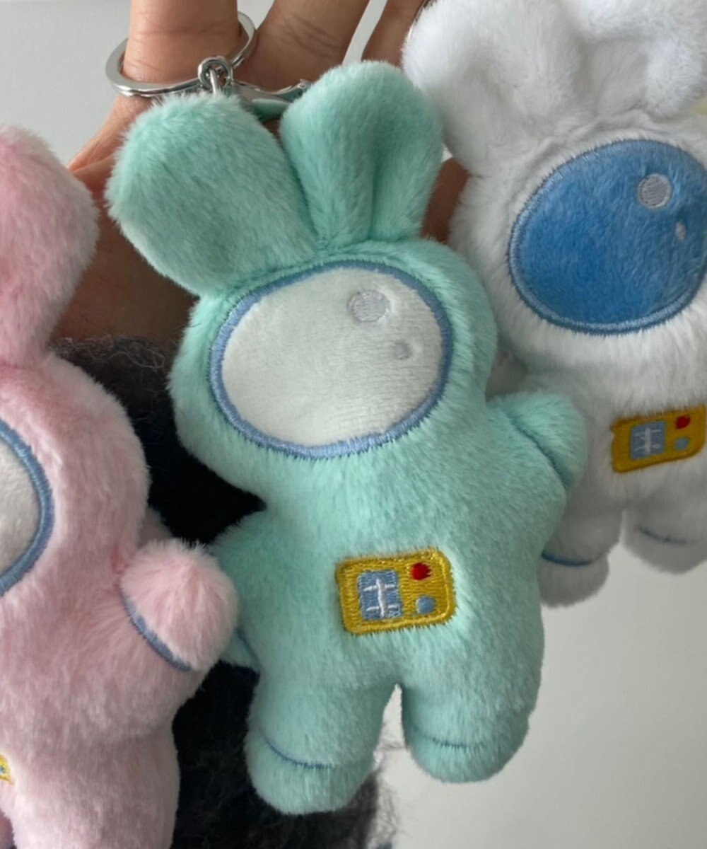 WEGO スペースラビットぬいぐるみキーホルダー 
