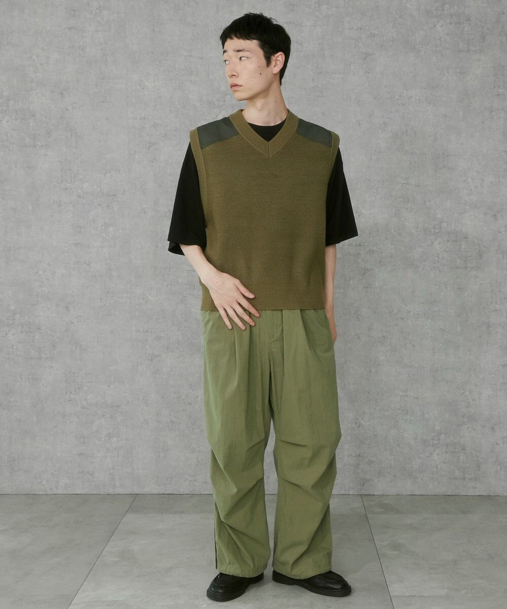 WEGO Vネックニットベスト 