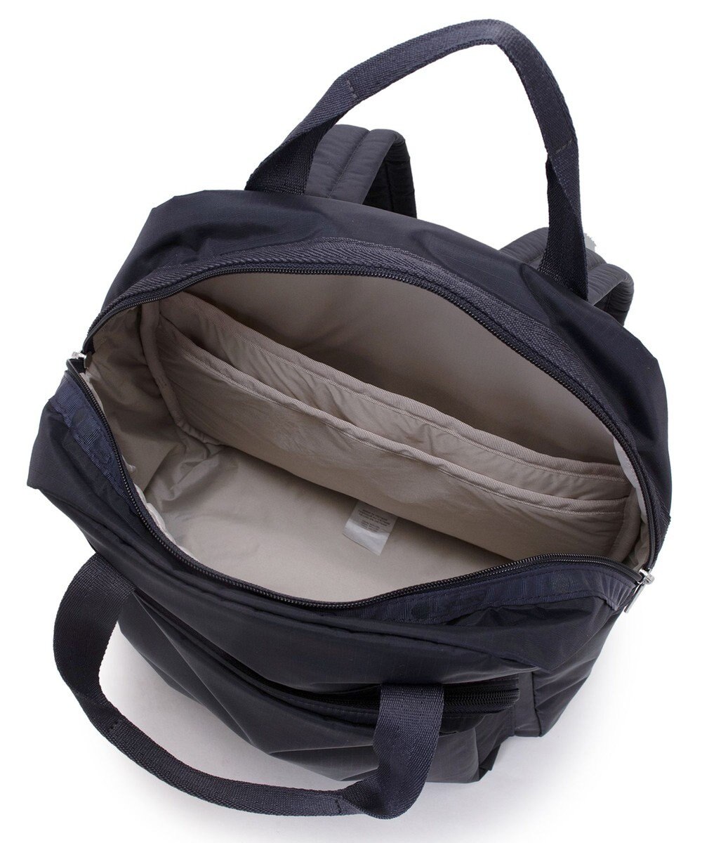 LeSportsac MEDIUM E/W BACKPACK/ディープシーブルー 